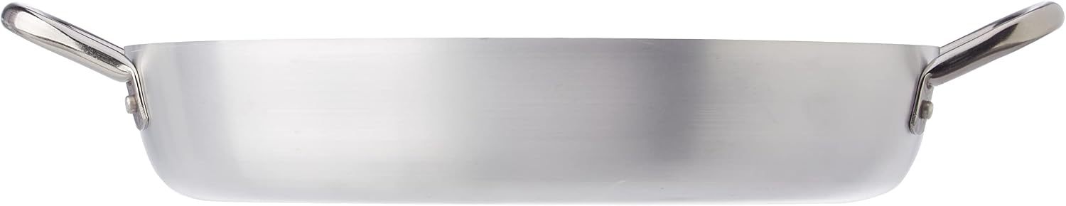 Detalle 2 de Baldassare Agnelli Alluminio 2mm – patelnia aluminiowa 34 cm, 2 uchwyty