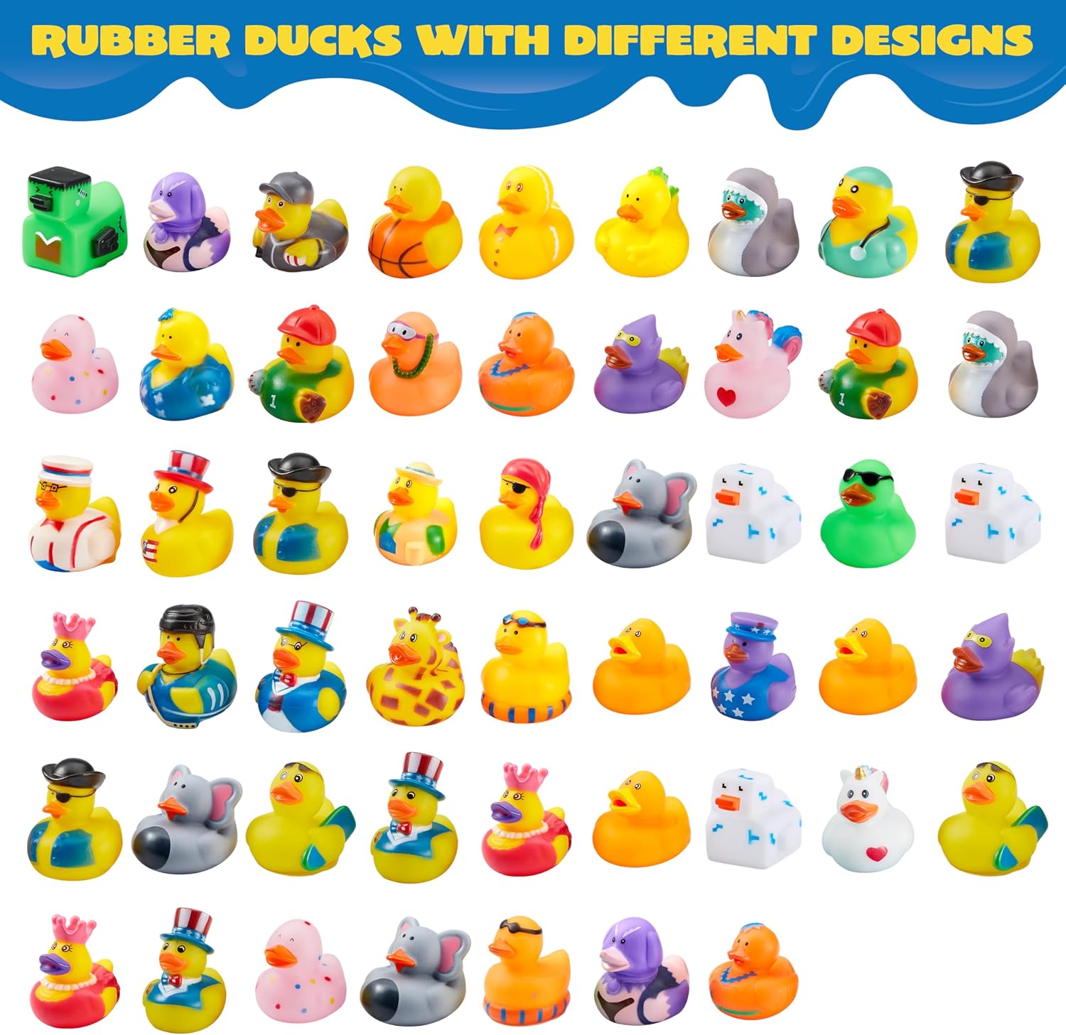 Thumbnail 1 de JOYIN 15 Rubber Ducks mini bath toys