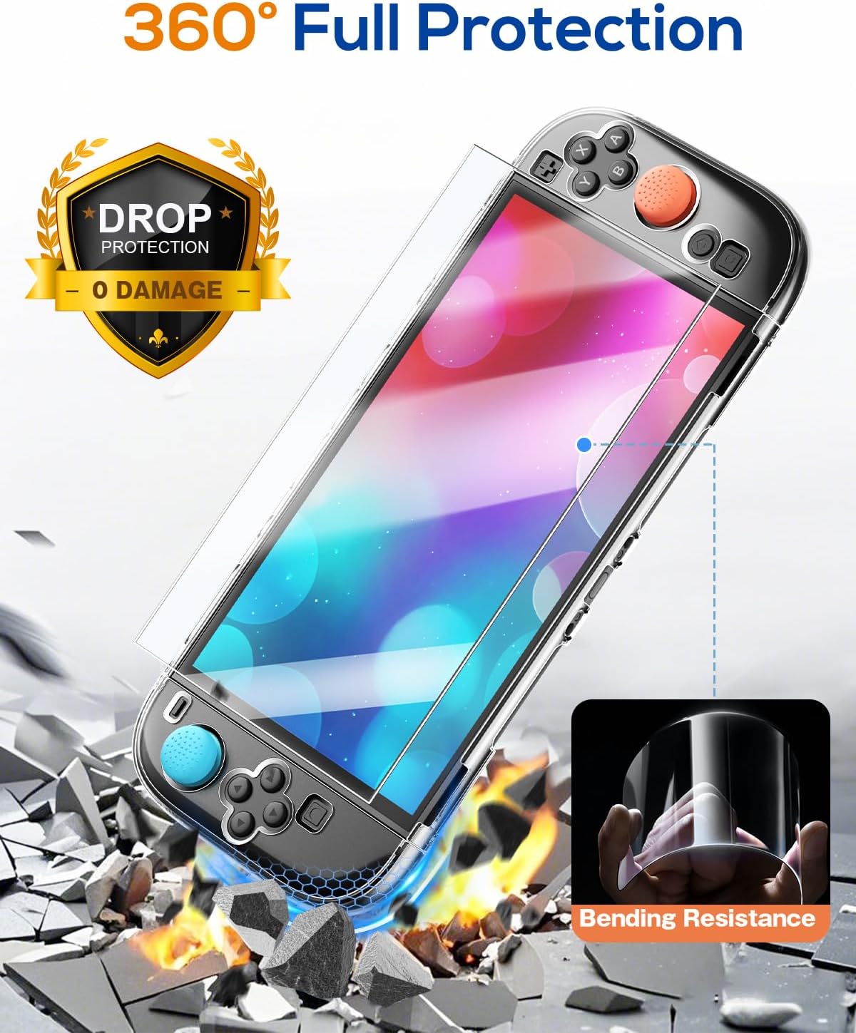 Thumbnail 3 de Nintendo Switch 2 Carrying Case Bundle with 2 protectors