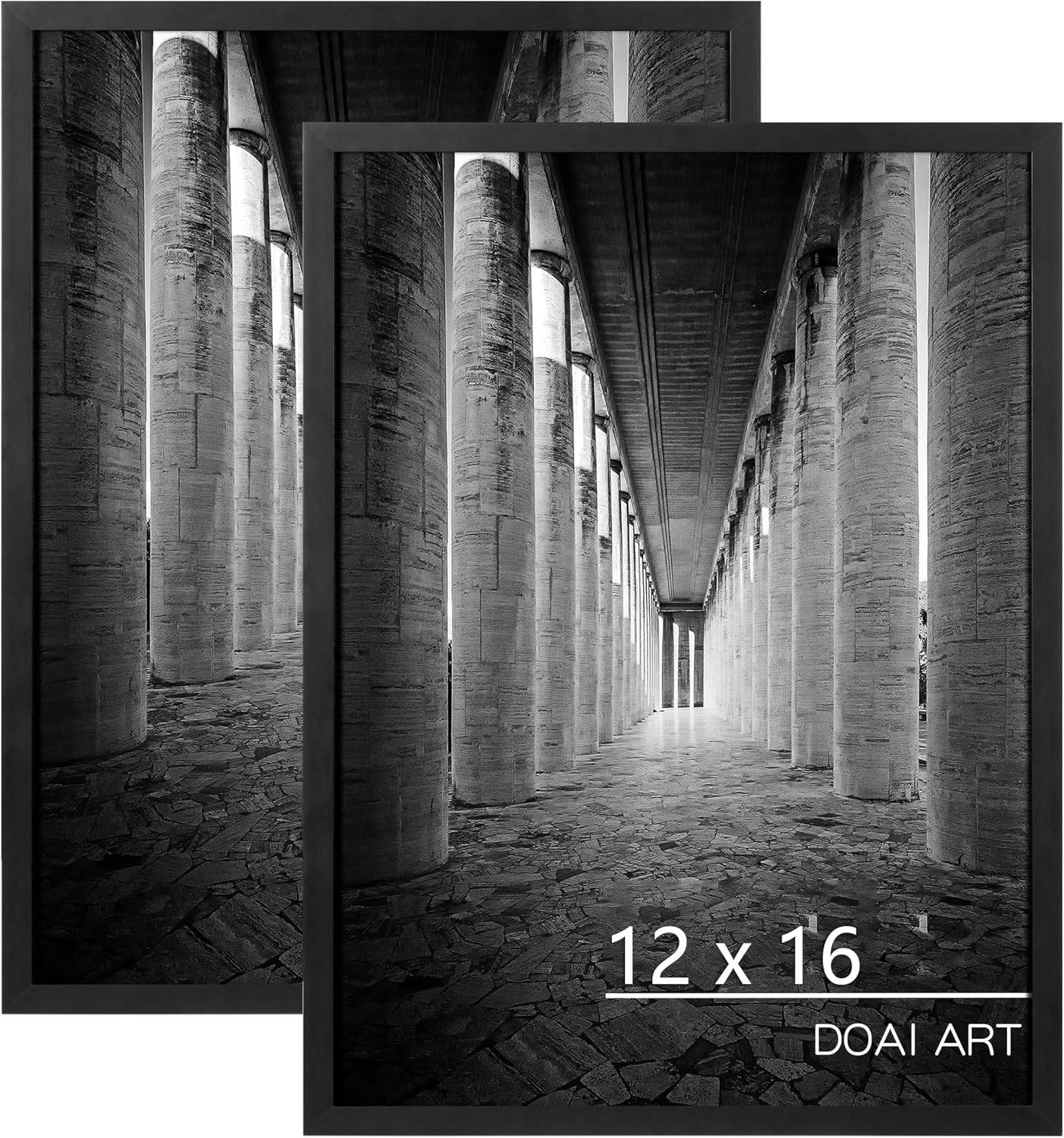 Detalle de DOAI ART 12x16 Black Poster Frame — 2 Pack 🖼