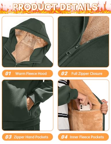 Detalle 2 de Xnova Hoodie homme zippé hiver
