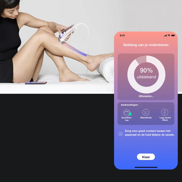 Thumbnail 2 de Braun Smart IPL Skin i-expert Pro 7 PL7432 mit Gesichtshaar-Entferner für mehrere Zonen