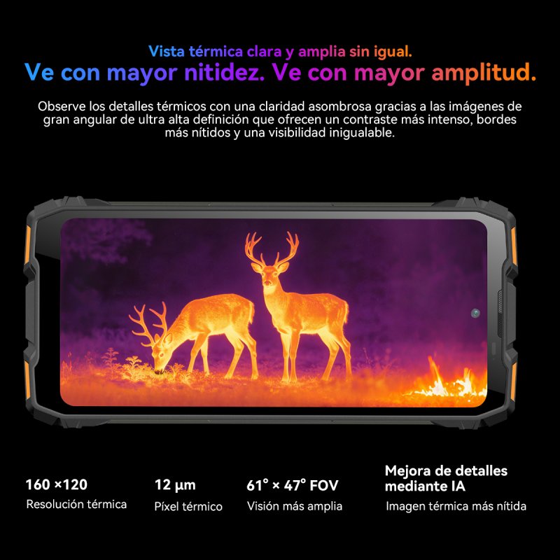 Thumbnail 3 de Blackview Rock 3 4G, 8GB/256GB y 6.78": móvil rugerizado para entornos extremos