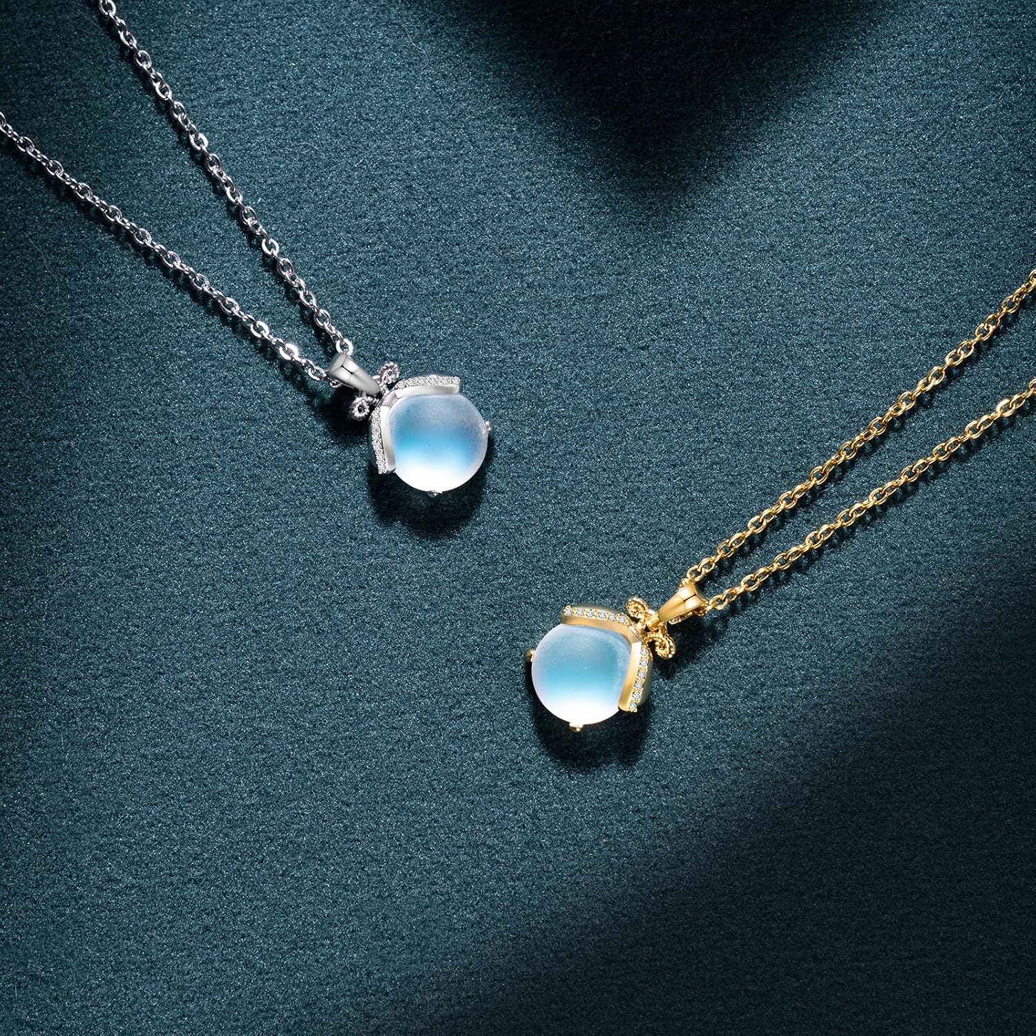 Detalle 2 de Lueaurra Collana Pietra di Luna