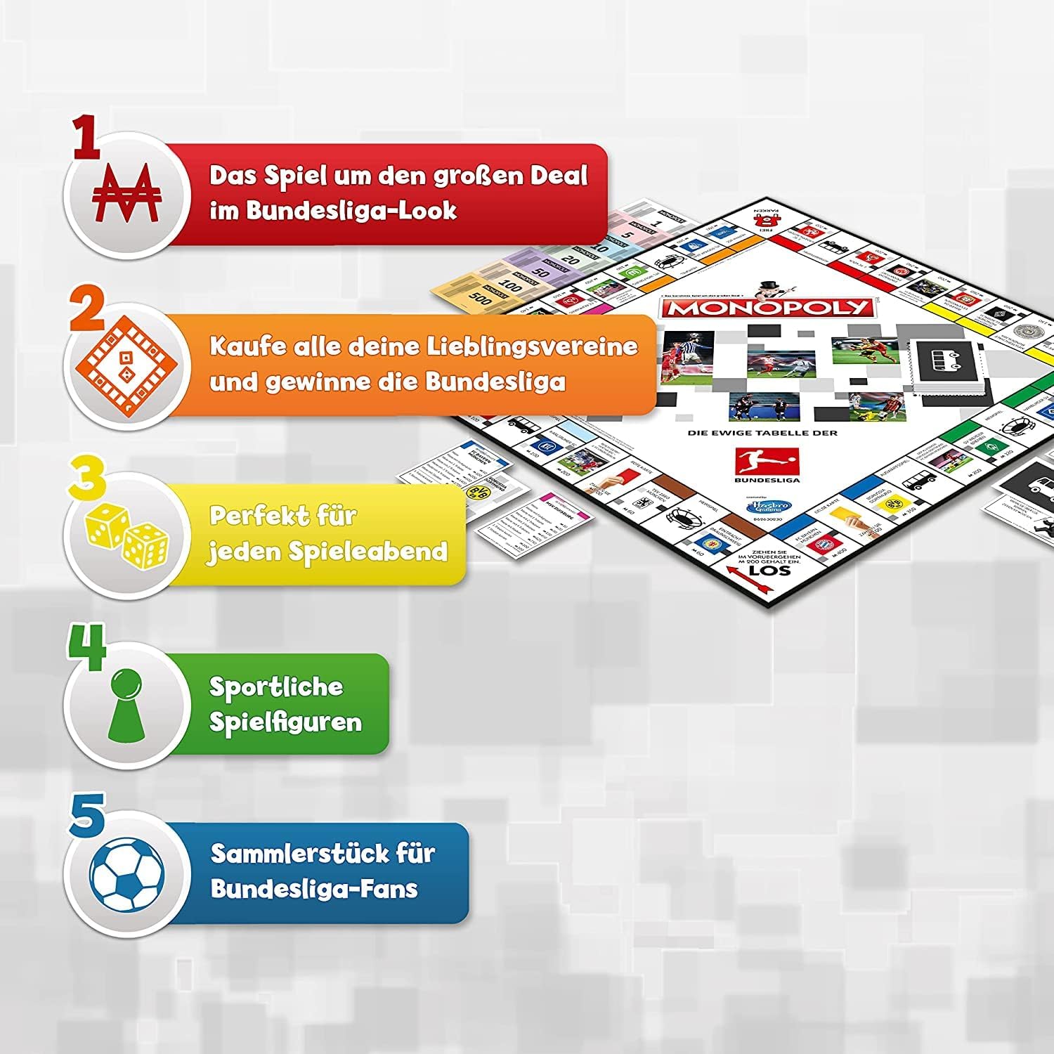 Thumbnail 2 de Winning Moves Monopoly Bundesliga Edition