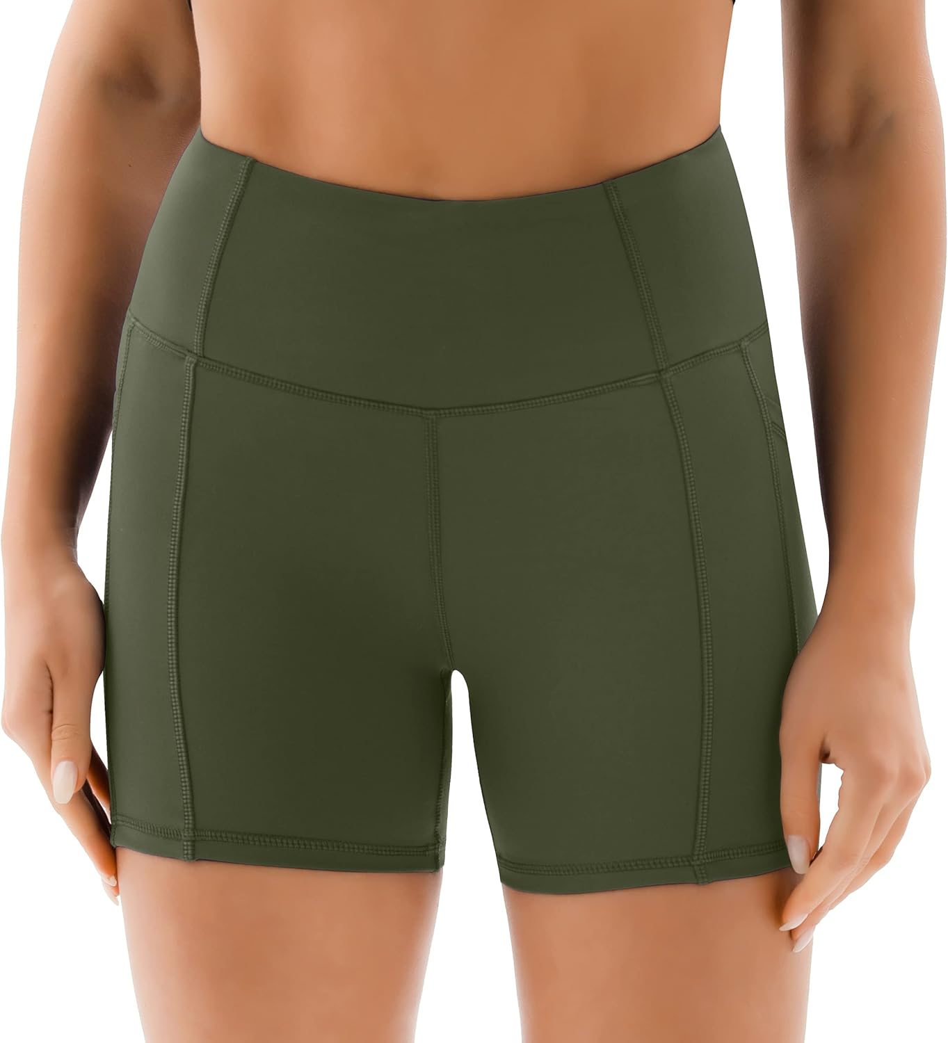 Thumbnail 3 de JOYSPELS Gym Shorts for Women with Pockets | High Waist Activewear for Cycling, Running and Yoga