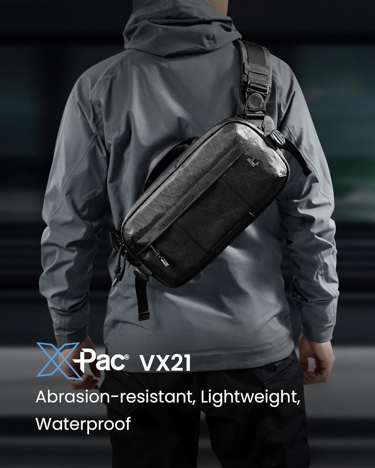 Thumbnail 1 de tomtoc 5.5L X-pac Sling Bag Heavy-duty for Rog Xbox Ally X | Crossbody for Switch 2 2025, iPad Mini, Steam Deck