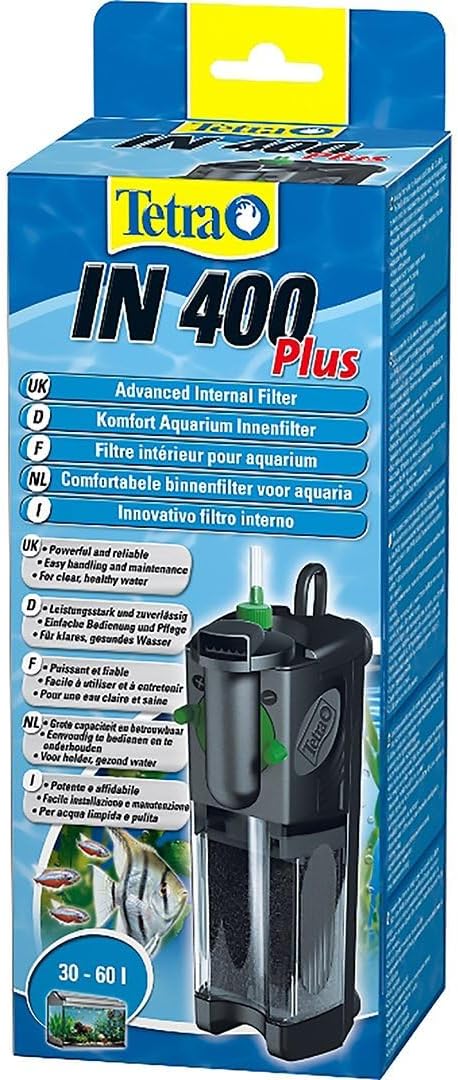 Detalle de TETRA IN 300 Plus – Filtre intérieur pour aquarium 10–40 L par Tetra