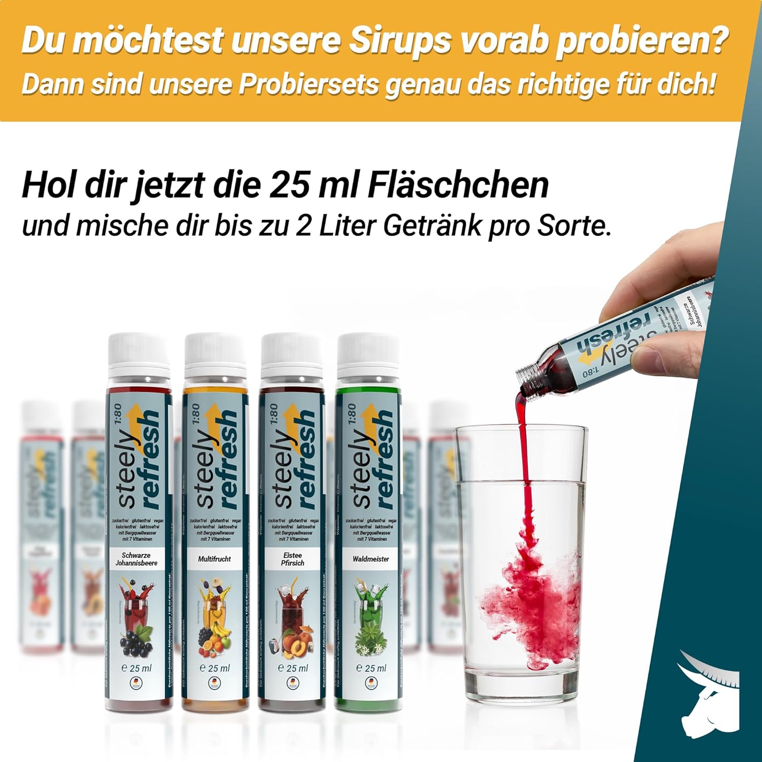 Thumbnail 6 de STEELY SPORTS SteelyRefresh 1L Sirup 🍹
