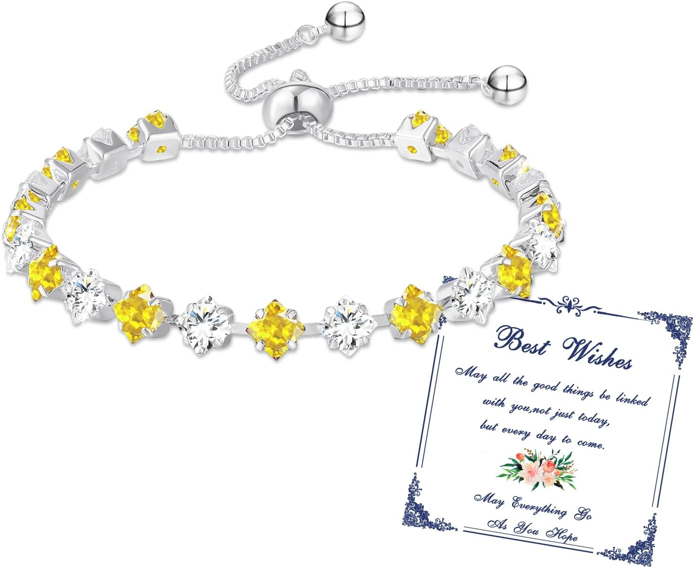 Detalle de Esmoly bracciale tennis argento 12 pietre