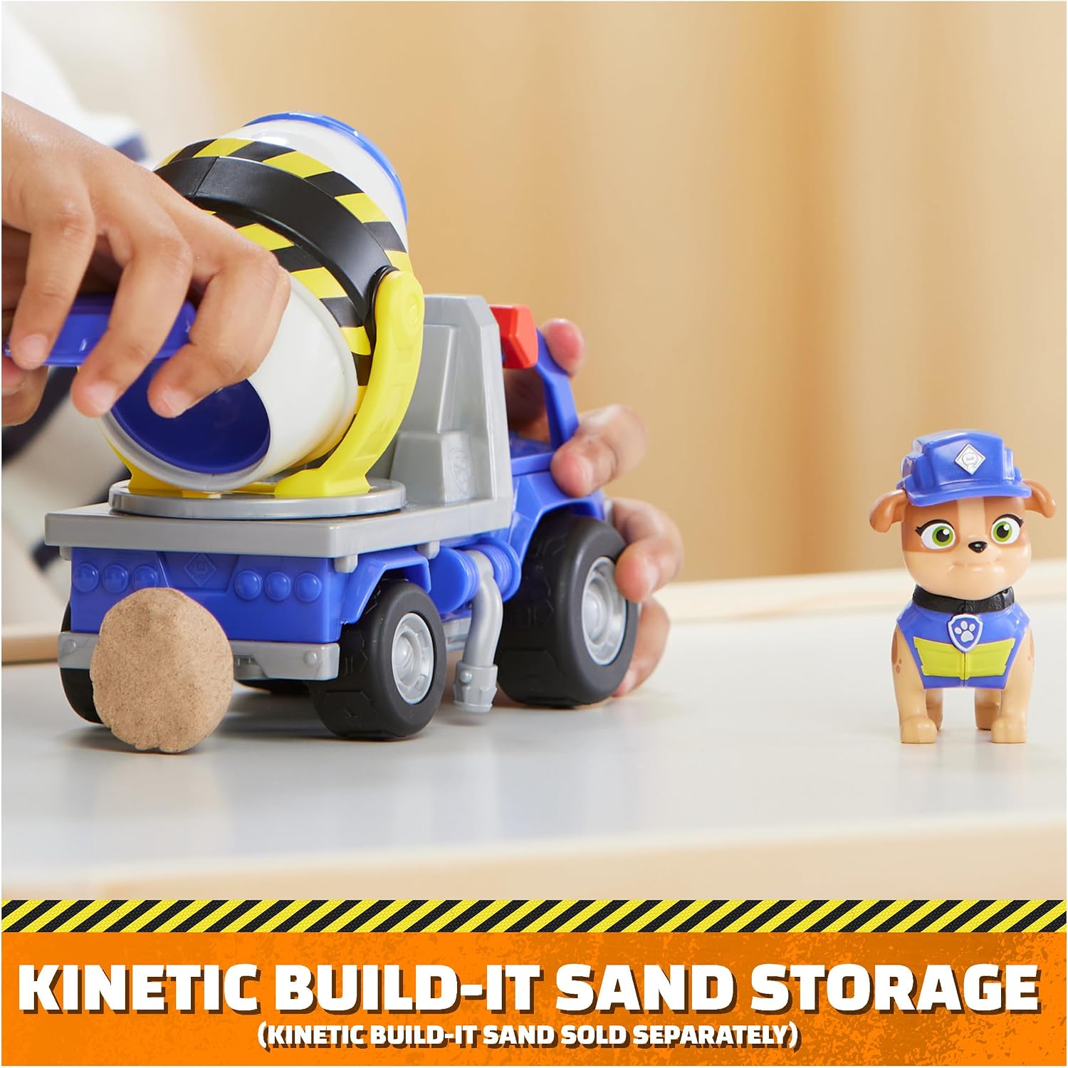 Detalle 2 de Rubble & Crew Pack camión hormigonera y figura 6066540