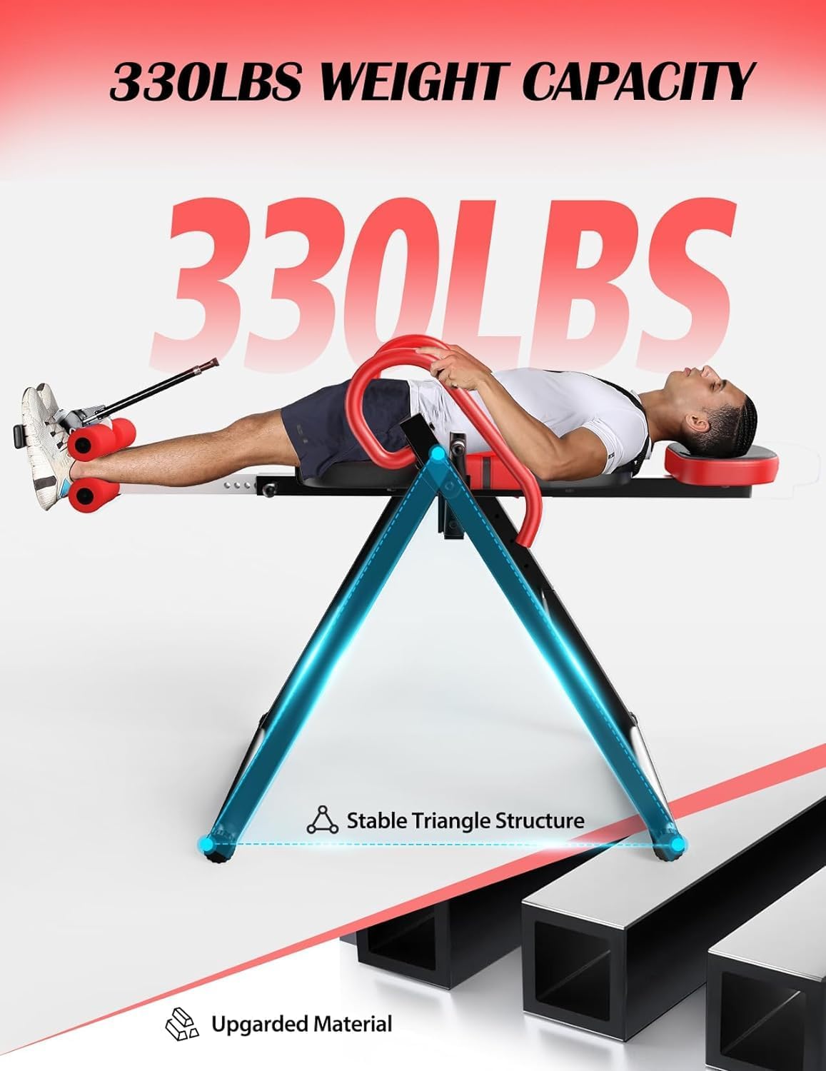 Thumbnail 4 de YOLEO Gravity Tabla de inversión plegable 300 lb