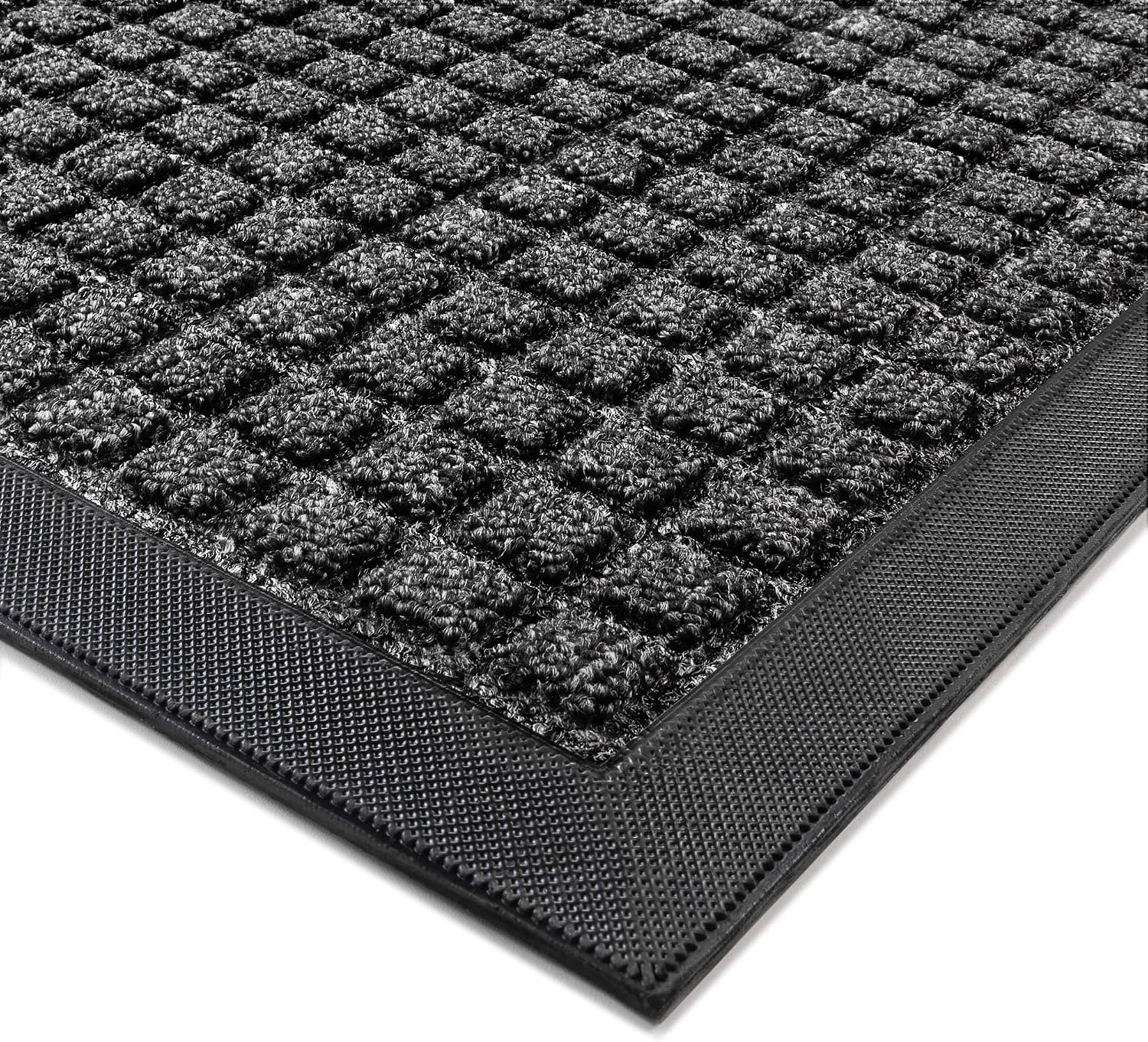 Detalle de 100pointONE 72 x 48-Inch Outdoor Doormat, Woven Polypropylene, Low Profile