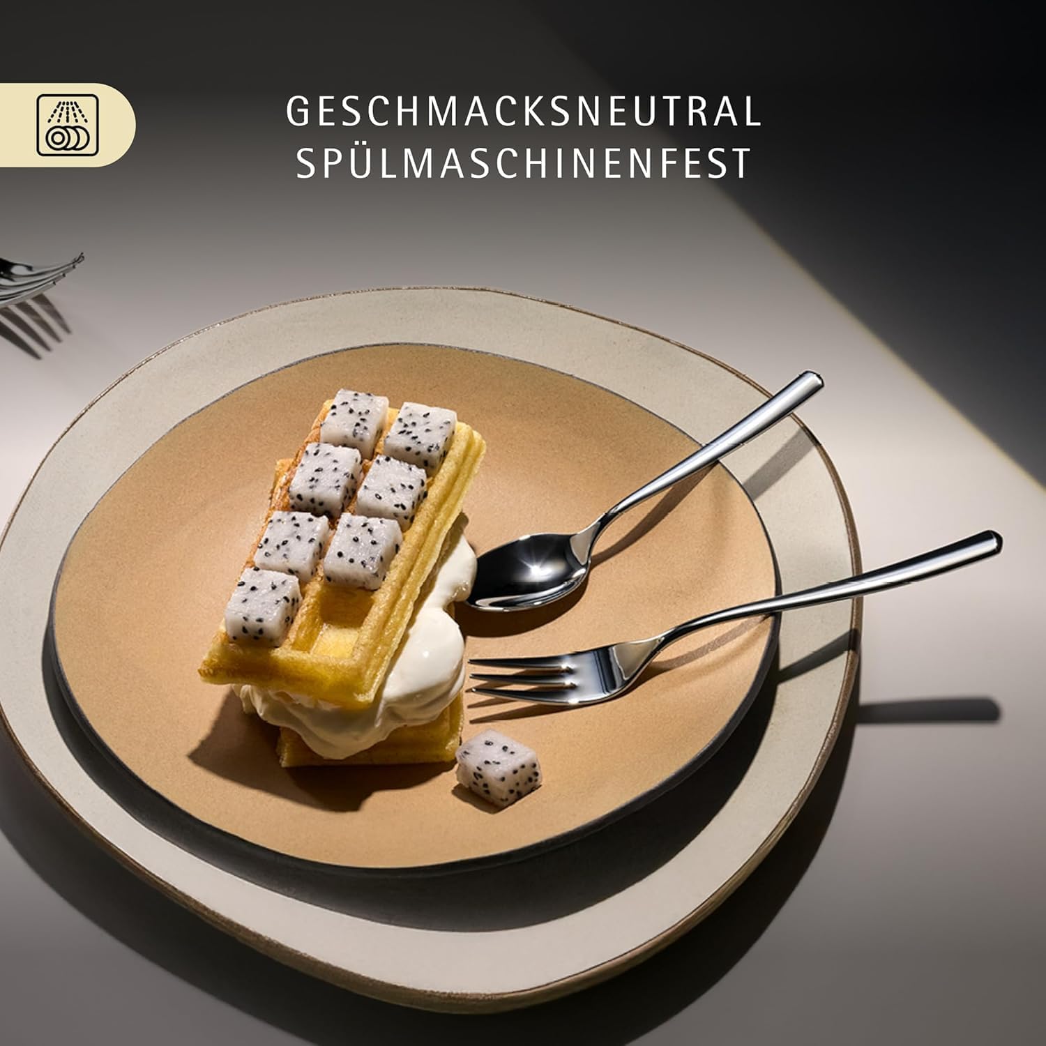 Thumbnail 4 de WMF Habitum Edelstahl Besteck Set 30 Teile für 6 Personen – Monobloc-Messer, Cromargan poliert
