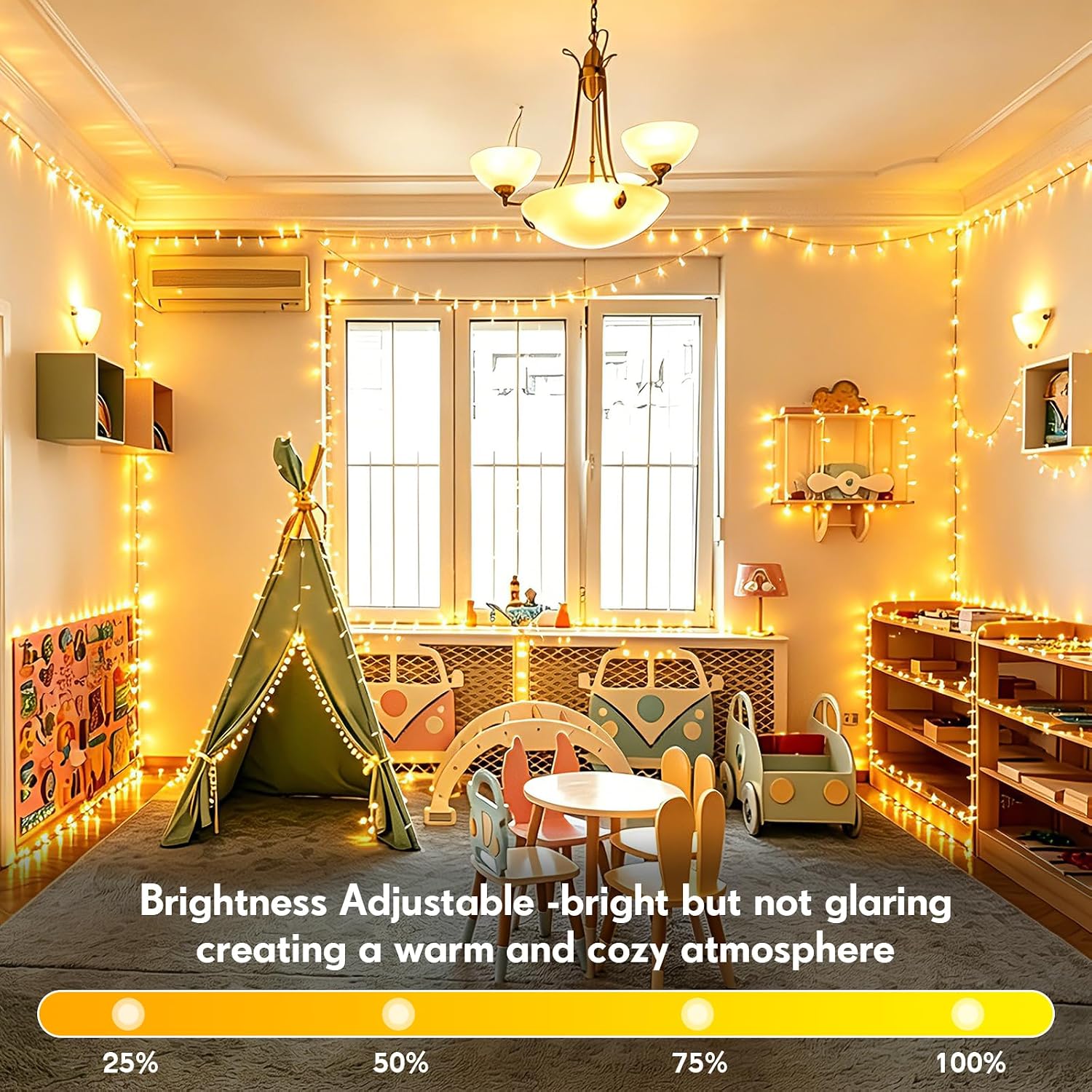Thumbnail 5 de 120M 1000 LED Fairy Lights Outdoor