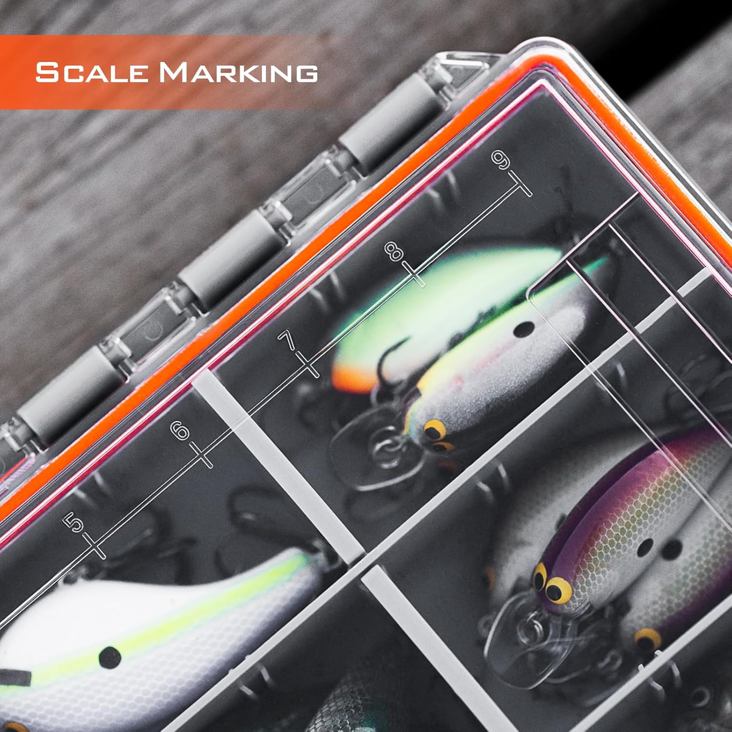Thumbnail 3 de KastKing HyperSeal Waterproof Tackle Box (3600 or 3700) with Removable Dividers