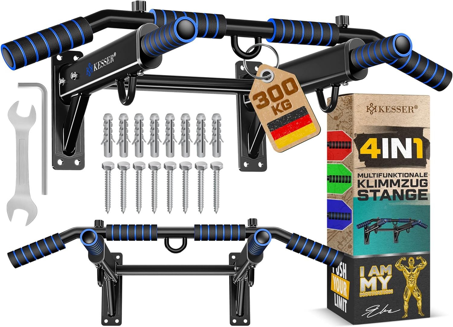 Thumbnail 5 de KESSER 4in1 Klimmzugstange Wandmontage