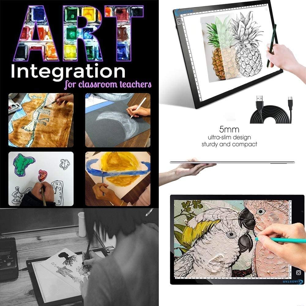 Thumbnail 6 de A4 Light Box Drawing with Adjustable Brightness