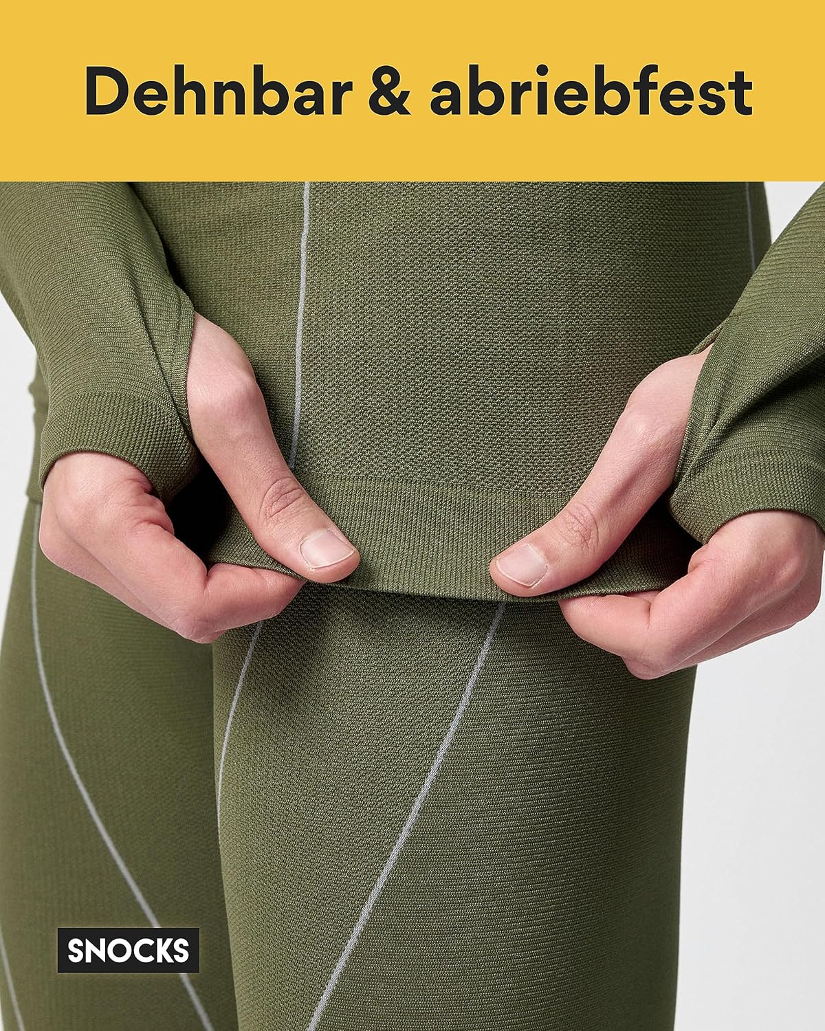 Thumbnail 3 de Snocks maglia e calzamaglia termica uomo (tuta termica) per sport e giornate fredde, taglia M-XXL