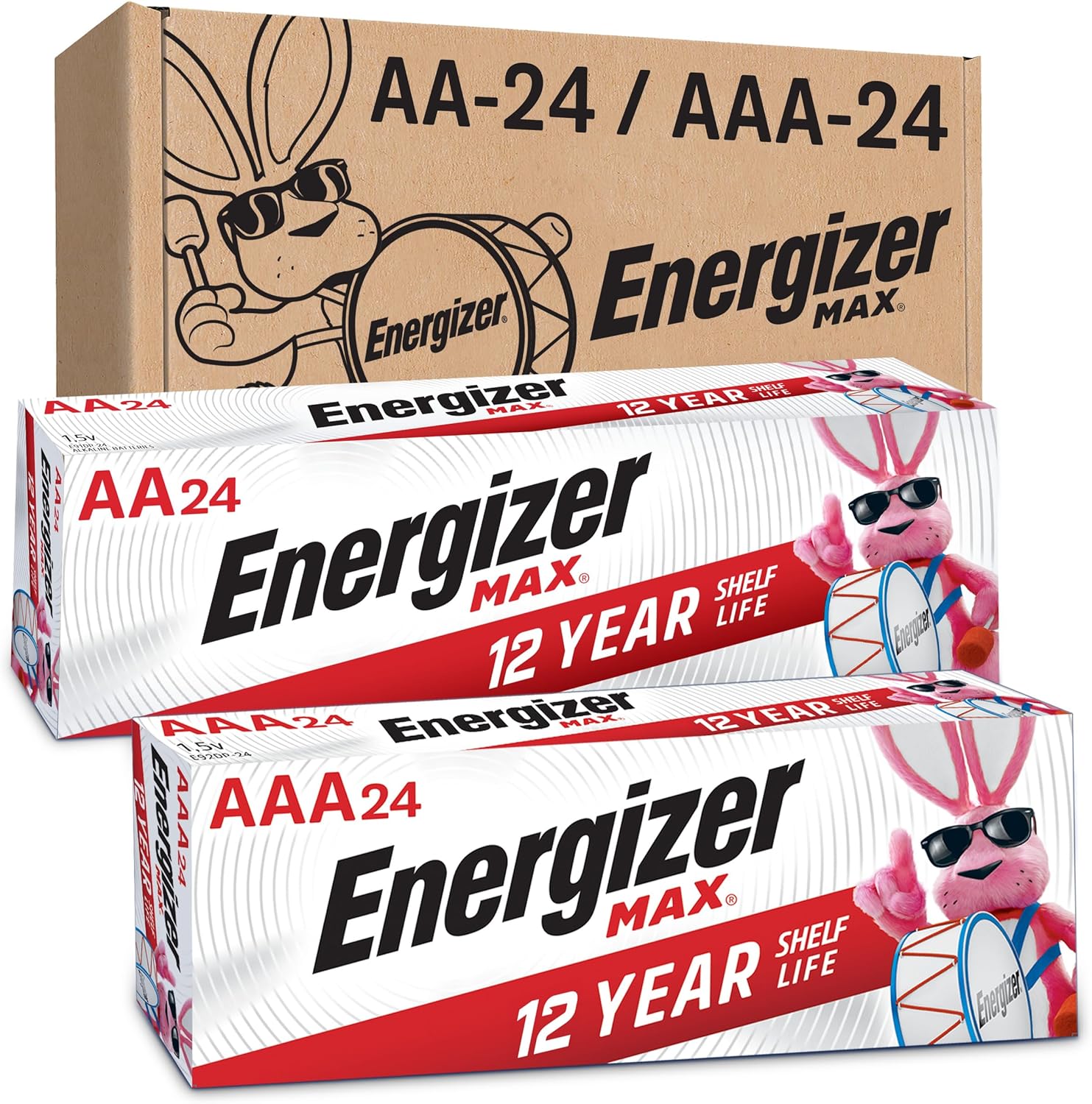 Energizer Max AA and AAA Combo Pack 48