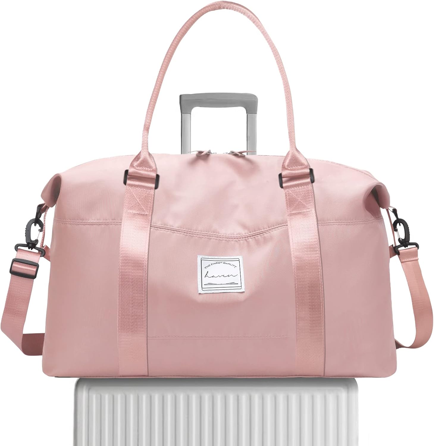 Detalle de Hayayu Women’s Weekend Bag (Overnight/Travel Duffel, carry on holdall) 55x27x18cm, 30L