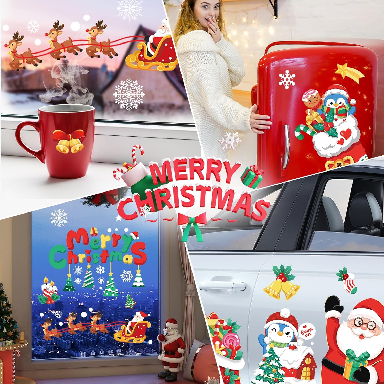 Thumbnail 4 de Wothfav Stickers fenêtre Saint Valentin 9 🪟