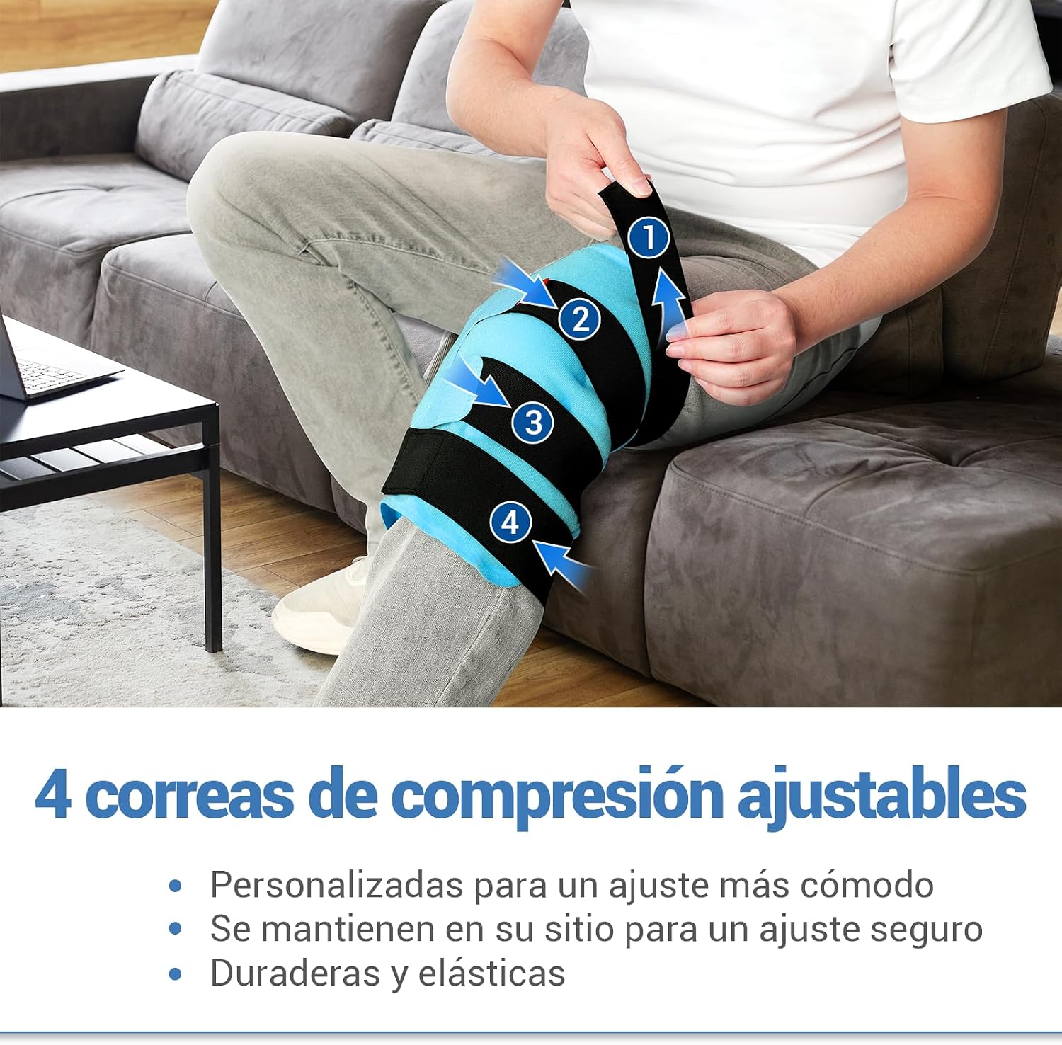 Thumbnail 6 de Comfytemp Bolsa de Hielo para Rodilla XXL 24x12