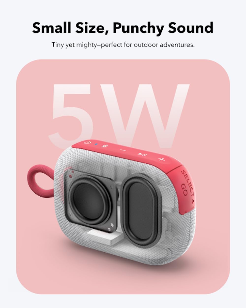Thumbnail 6 de soundcore Select 4 Go by Anker: Ultra Portable Bluetooth Speaker