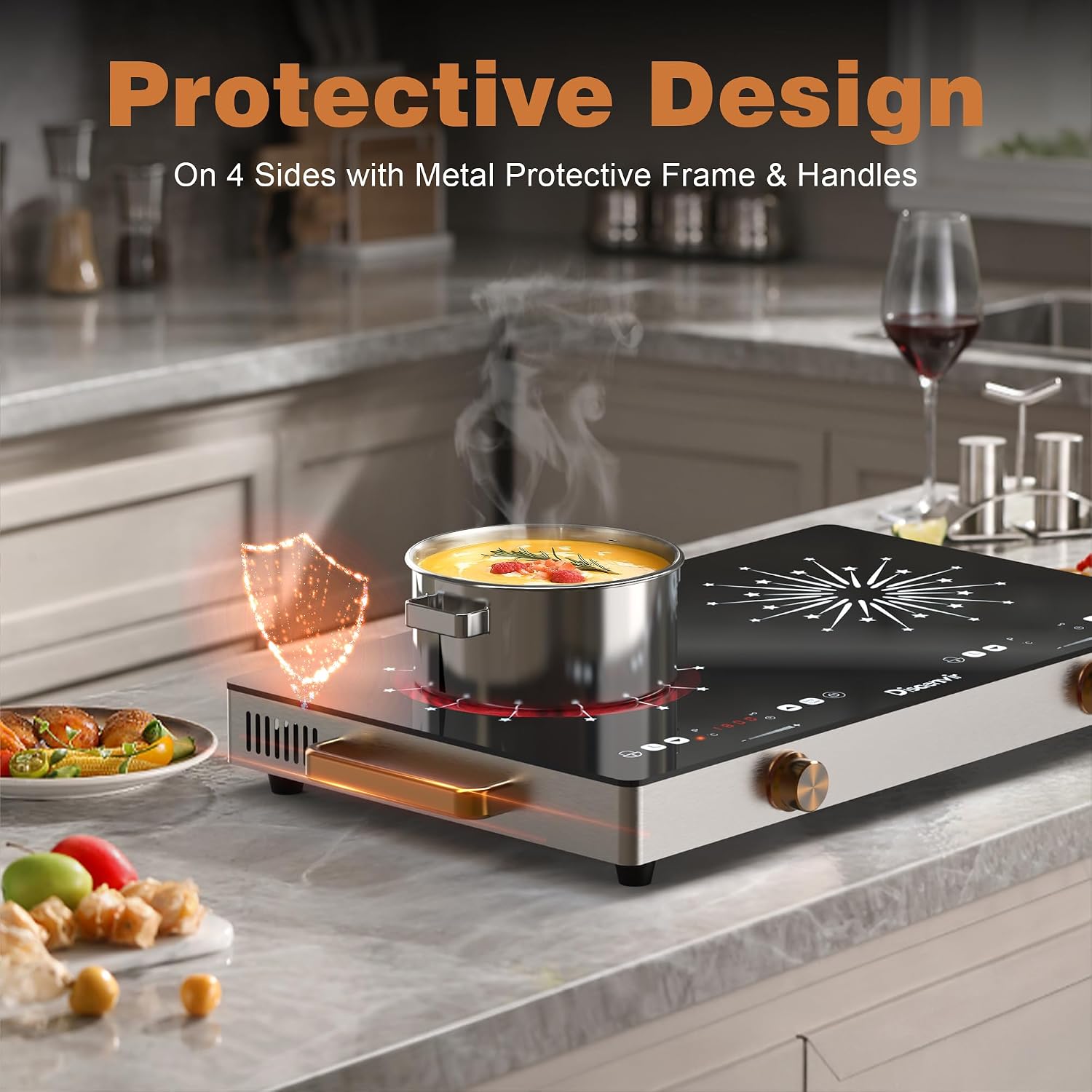Thumbnail 2 de Disaenvir Electric Cooktop 2000W