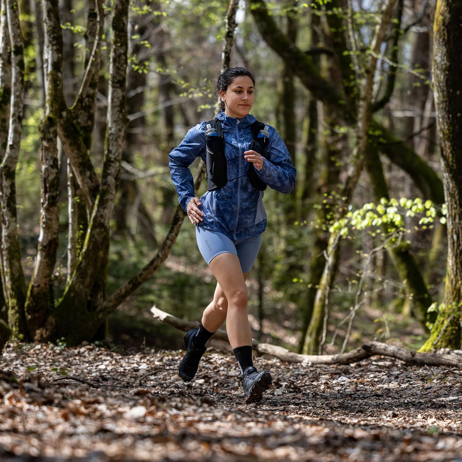 Detalle de Salomon Speedcross 5 Gore-Tex – Chaussures de trail impréables pour femme, accroche et fit précis