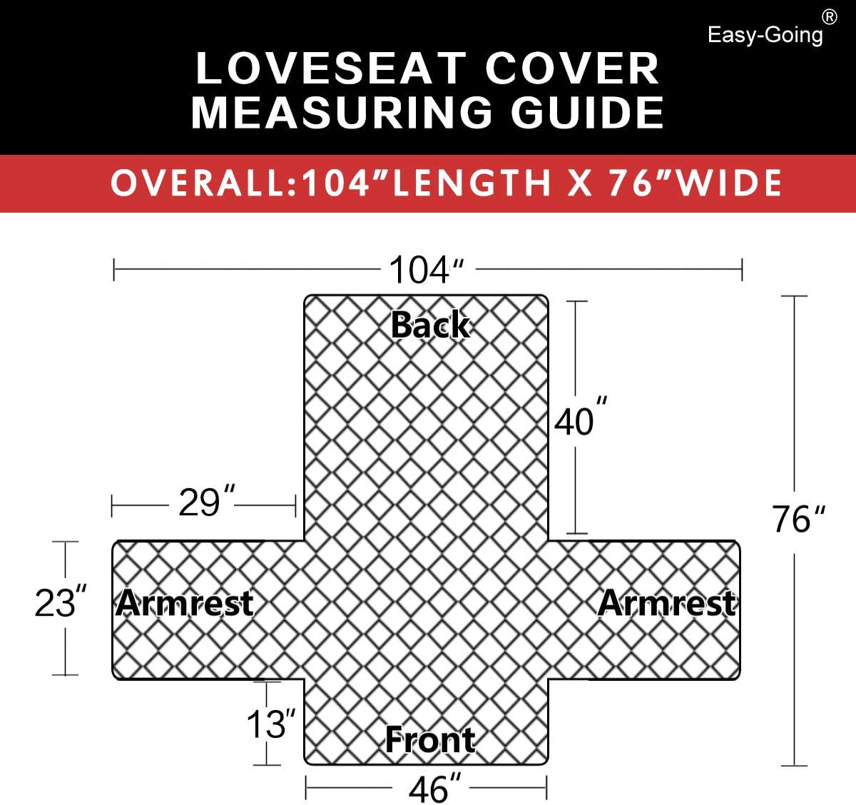 Thumbnail 5 de Easy-Going Reversible Loveseat Cover 2-seater 🛋