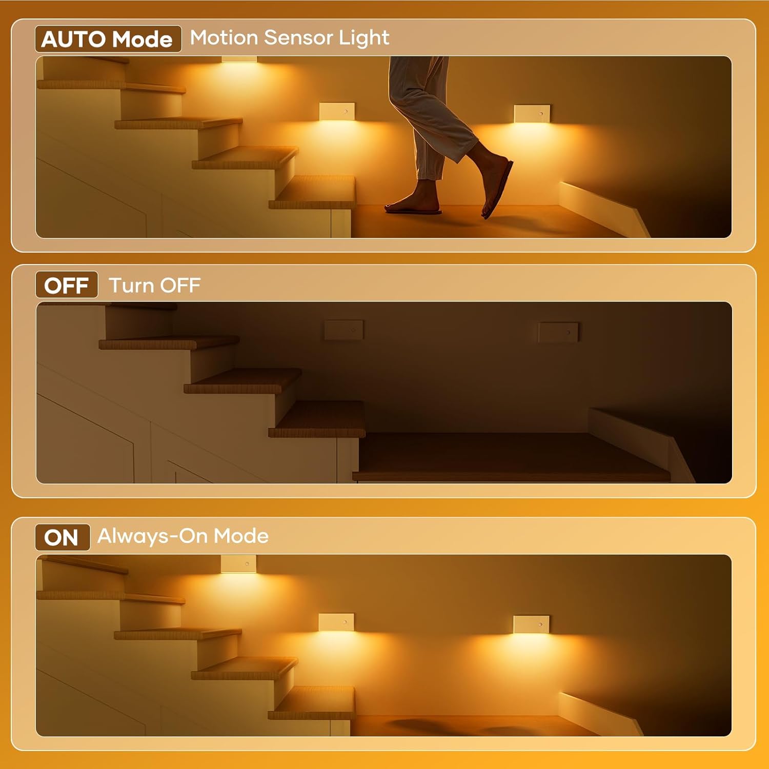 Thumbnail 4 de Nachtlicht mit Bewegungsmelder 6er LED USB-C