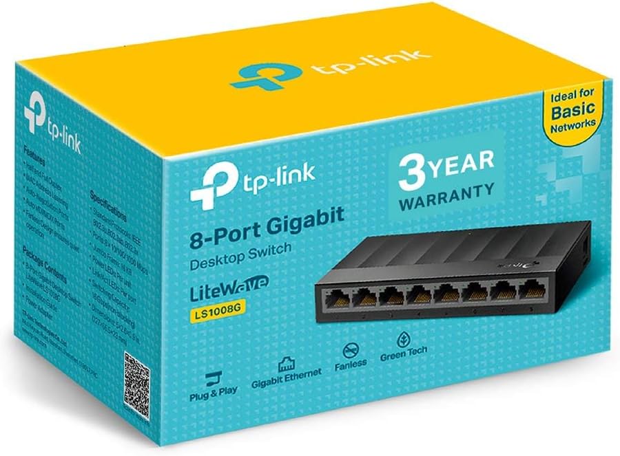 Thumbnail 5 de TP-Link LS1008G 8-Port Gigabit Switch
