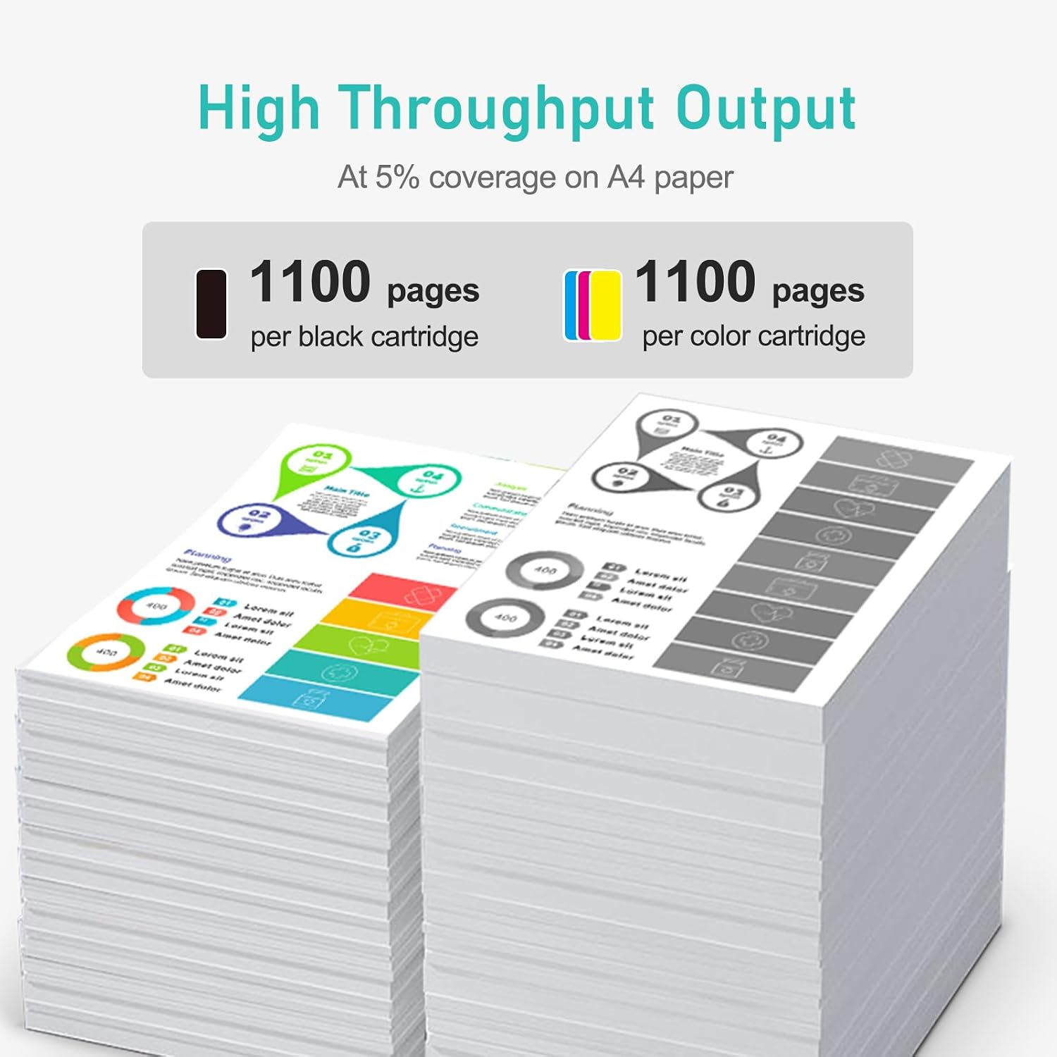 Detalle de Replacement for 405XL ink cartridges multipack (10-pack) for Epson Workforce Pro printers