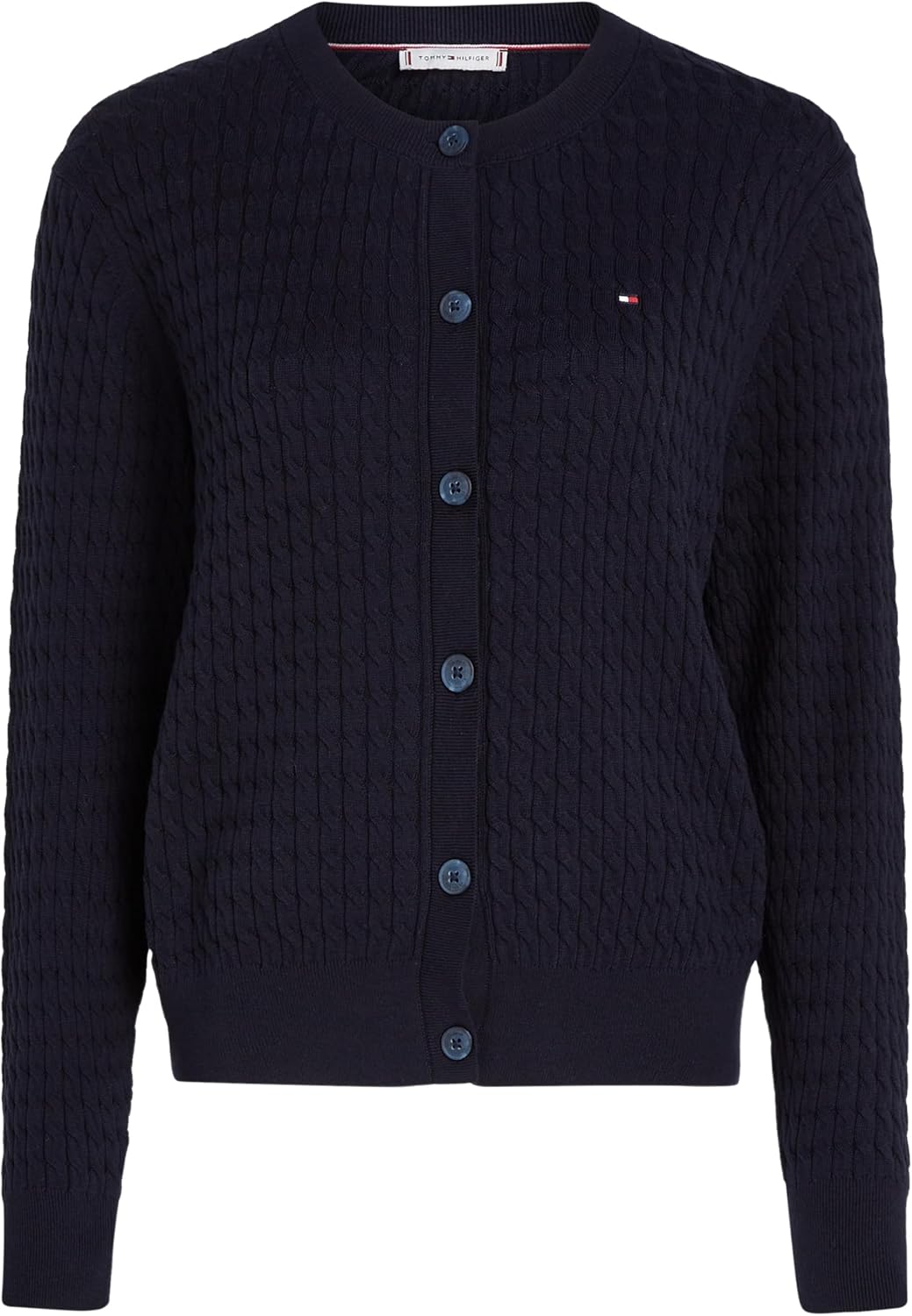 Detalle de Tommy Hilfiger Women’s Cable Knit Cardigan