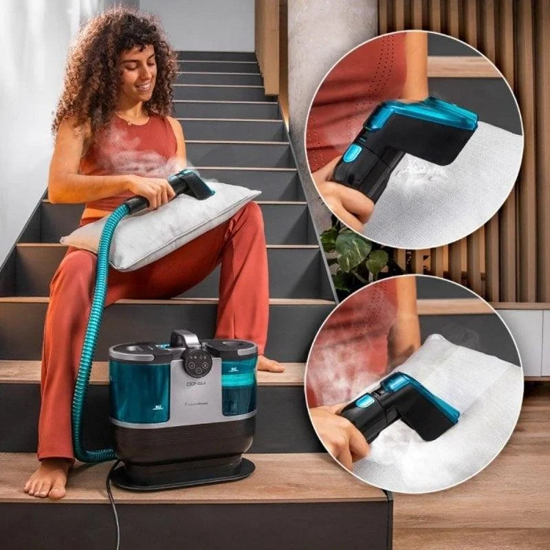 Detalle 2 de Aspiradora Cecotec Conga 7000 Carpet&Spot Clean Steam Max 1700W: limpieza profunda en alfombras y tapicería
