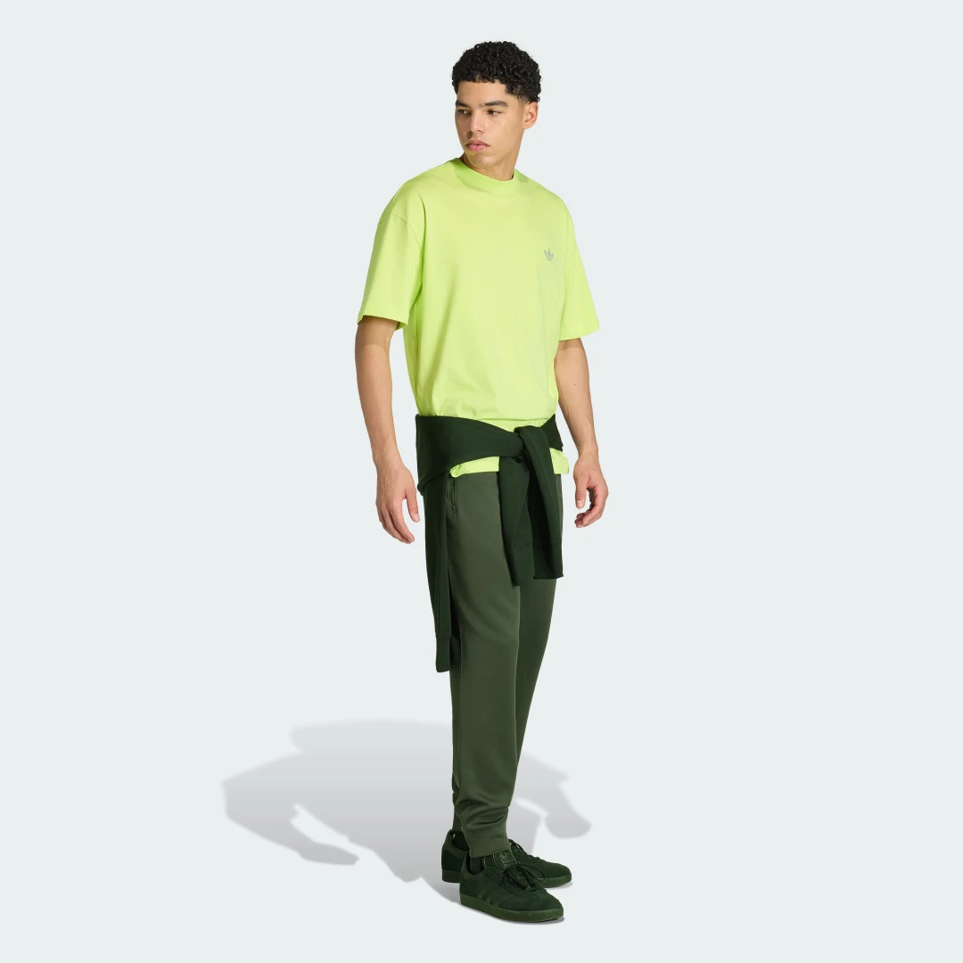 Thumbnail 2 de Camiseta Trefoil Essentials Spacer Loose de Adidas – versión Amarillo