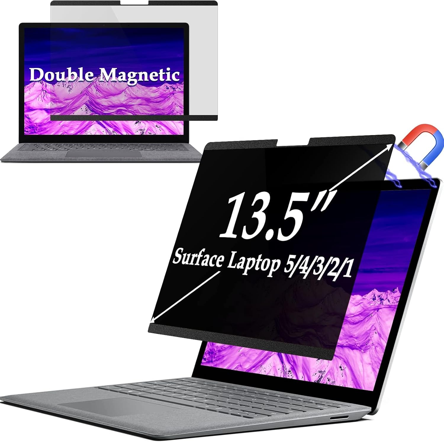 Thumbnail 6 de IPROKKO 13.3-inch Magnetic Laptop Privacy Screen for 13.3" Laptops (16:9)