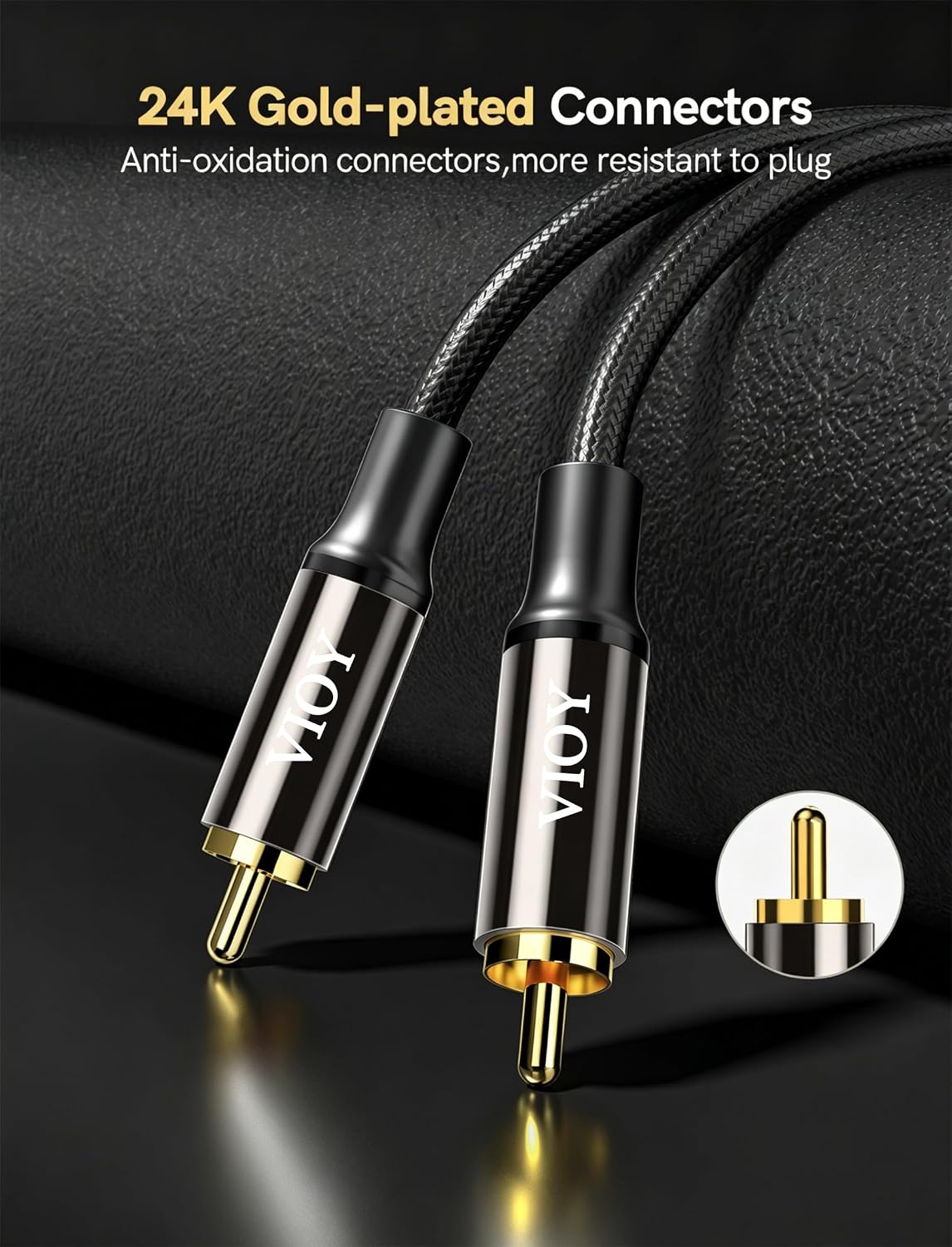 Thumbnail 6 de VIOY Digital Coaxial Audio Cable (3M) – RCA Male to Male