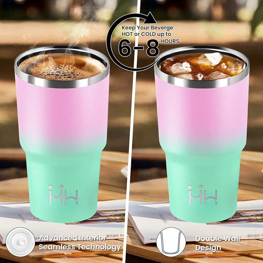 Thumbnail 4 de Termo Cafe 20oz vaso térmico 18/8, mantiene 8 h frío