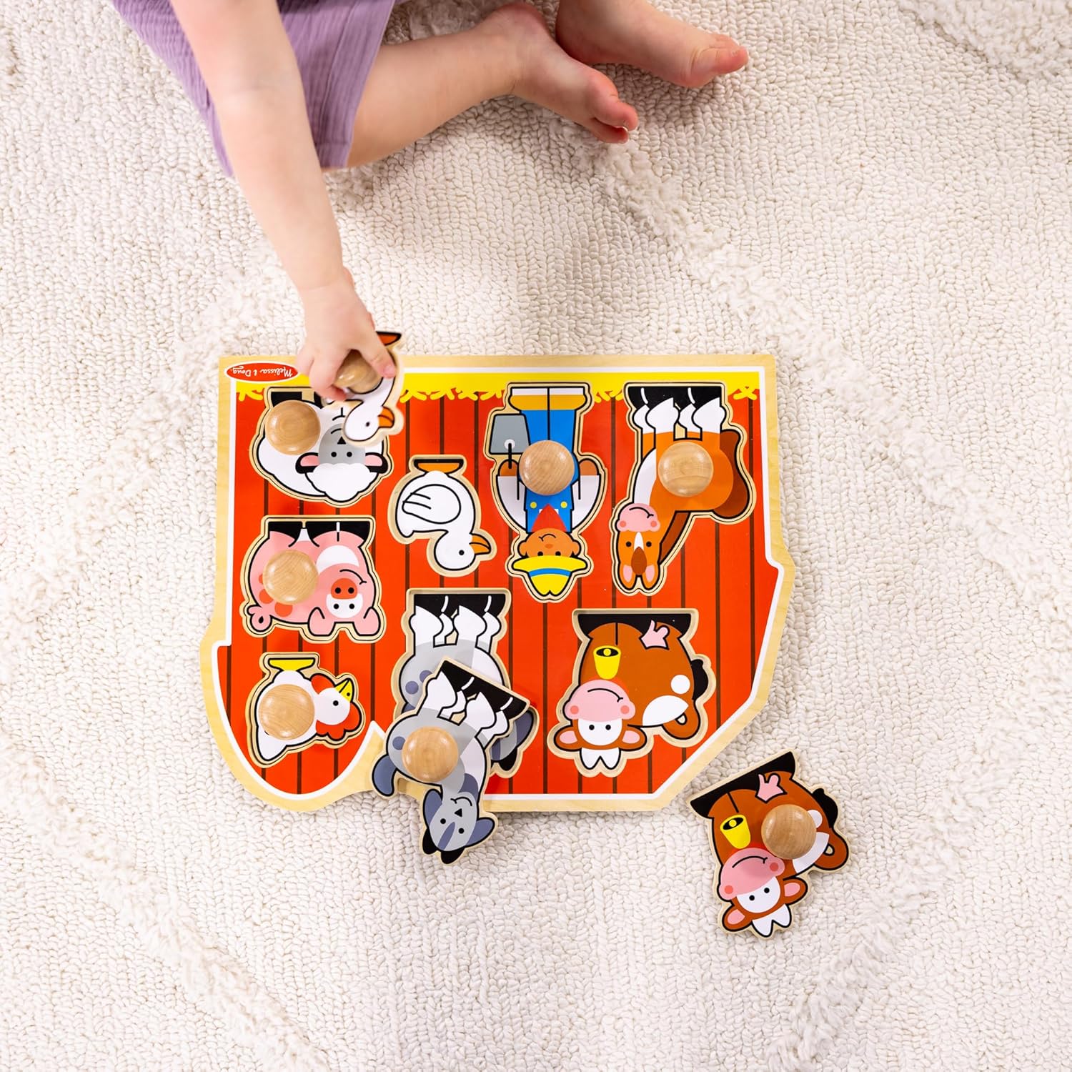Thumbnail 4 de Melissa & Doug Puzzle in Legno 8 pezzi