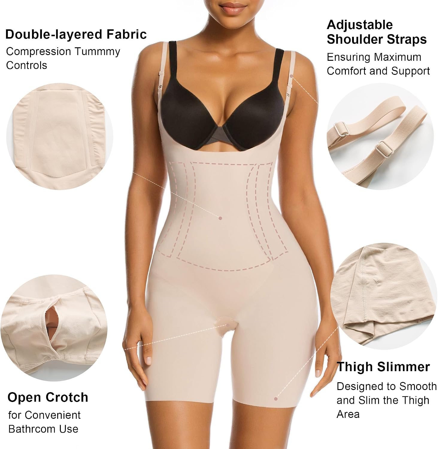 Thumbnail 2 de SHAPERX Shapewear Tummy Control