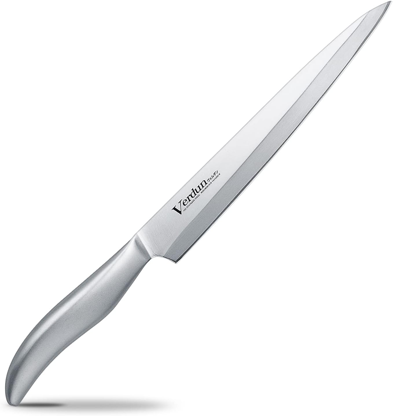 Detalle de 下村工業 ヴェルダン OVD-16 柳刃包丁 210mm 食洗機対応・ステンレス製ハンドル
