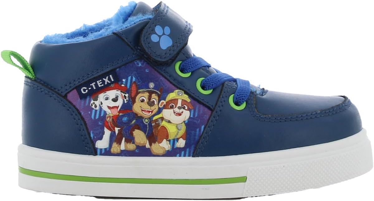 Detalle de Leomil Parent_PW_HighTop_Boy_noLED_W Paw Patrol-kindersportschoenen met lichte EVA-zool