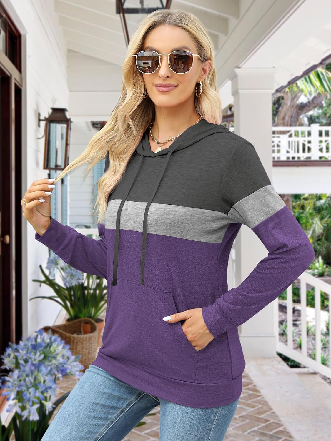 Detalle 2 de MixShe Women's Hoodie Sweatshirt
