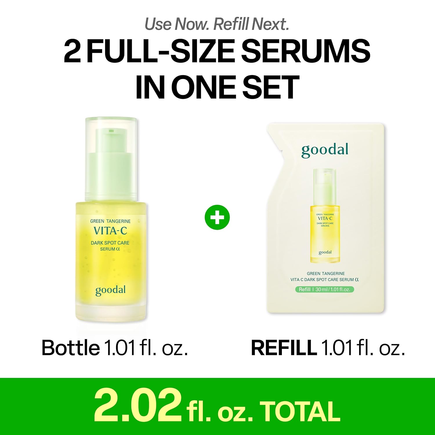 Detalle de GOODAL Green Tangerine Vitamin C Serum 1.02 fl oz