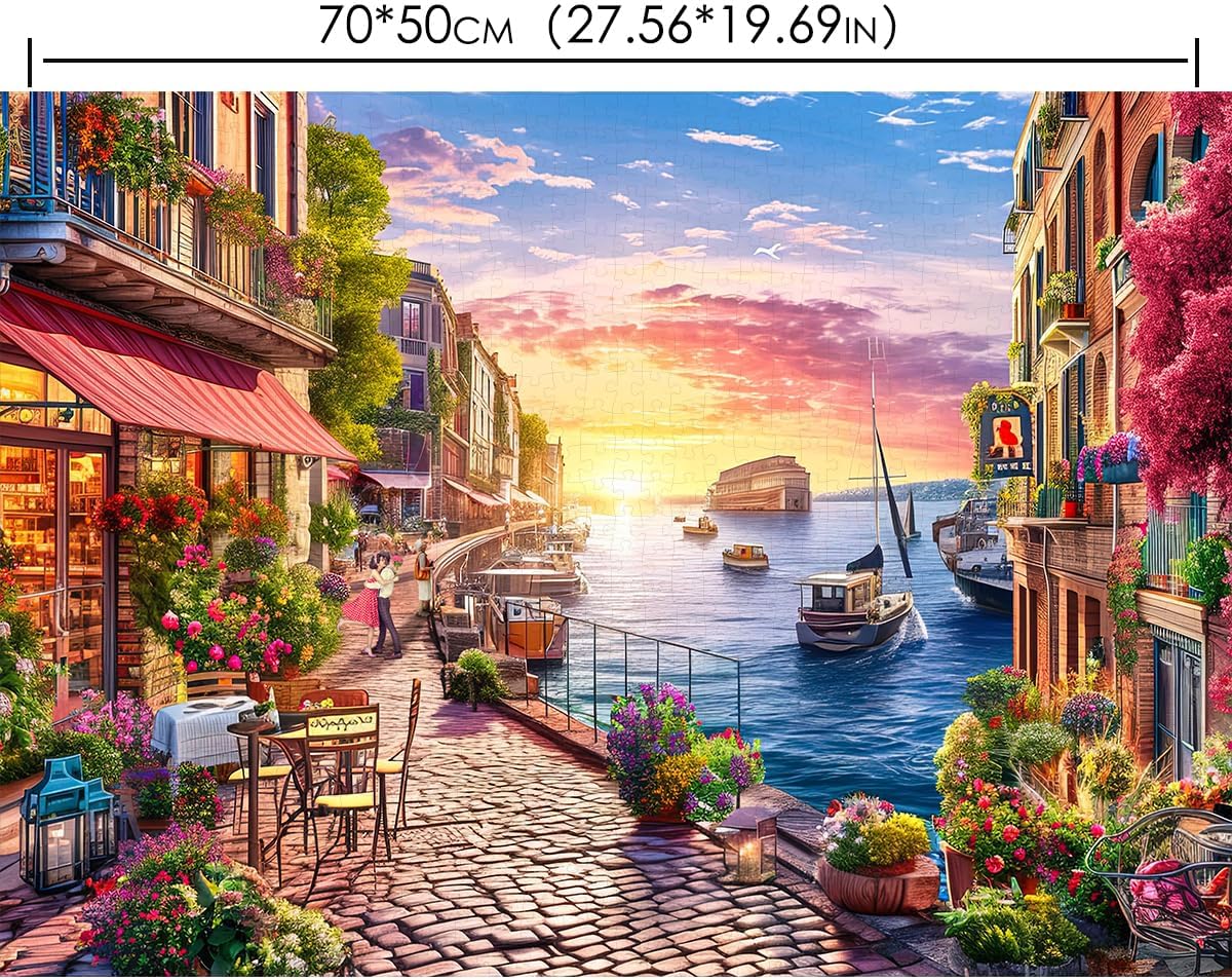 Thumbnail 6 de HUADADA 1000-Piece Jigsaw Puzzle for Adults