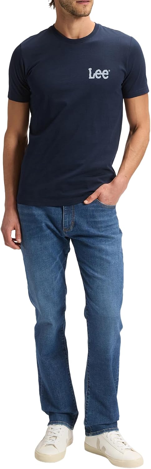 Thumbnail 2 de Lee Extreme Motion Vaqueros Straight Azul para Hombre — W40/L32 (Maddox Pu)