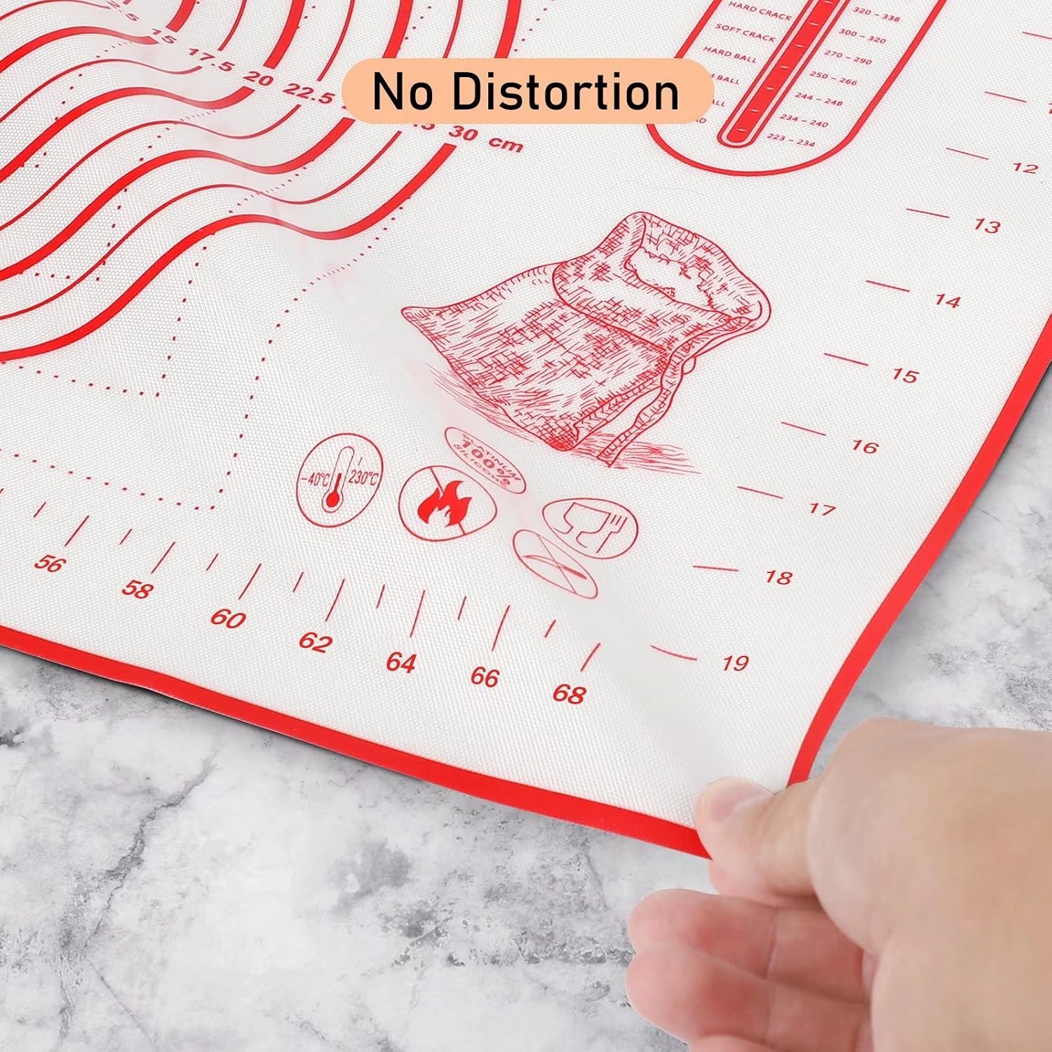 Thumbnail 5 de Silicone Pastry Mat, 24" x 32