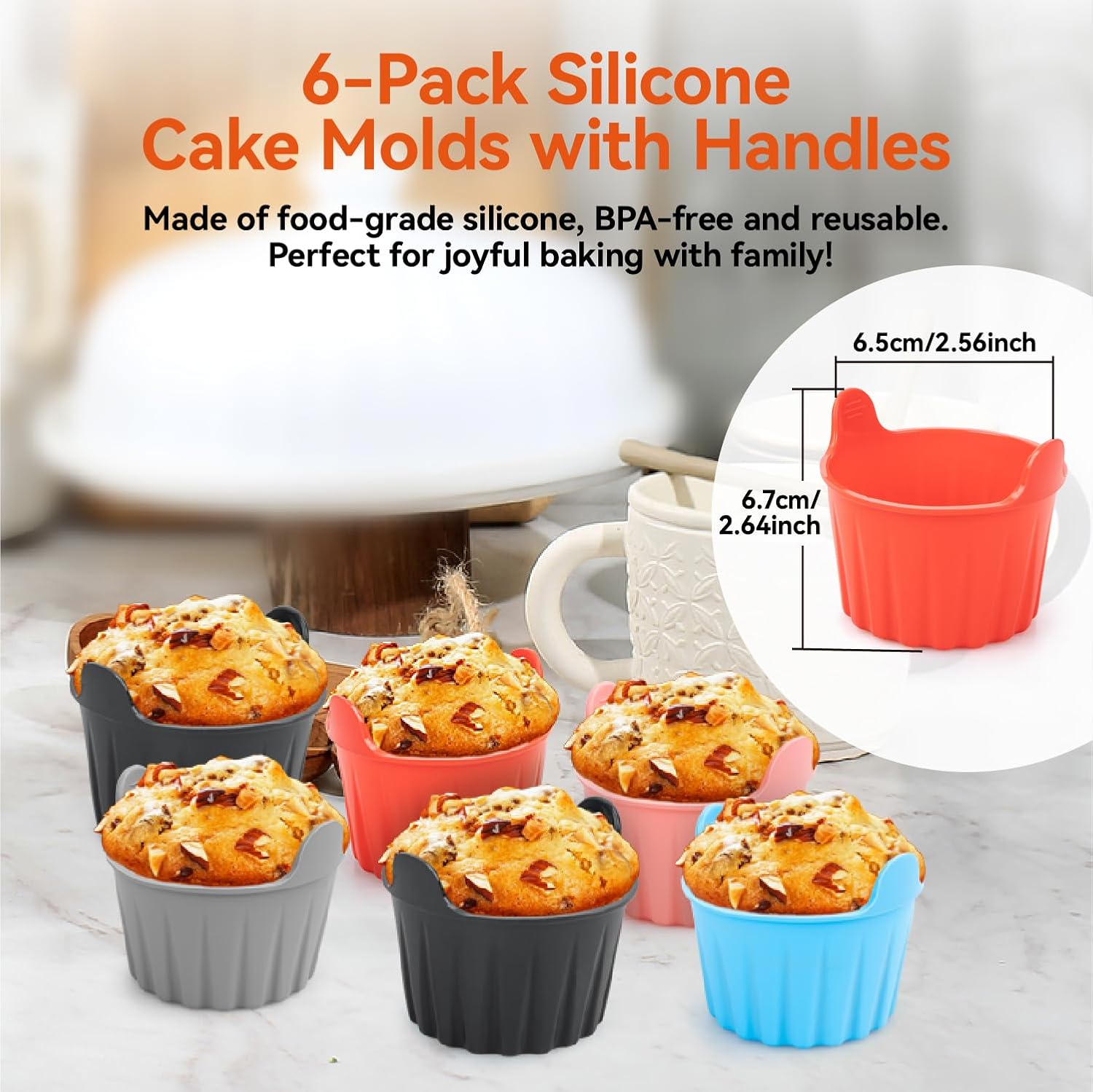 Thumbnail 5 de Silikonform-Heißluftfritteuse-Zubehör für Ninja Foodi Flexdrawer AF500EU/AF500EUCP – 10,4 L + 2×5,2 L Set